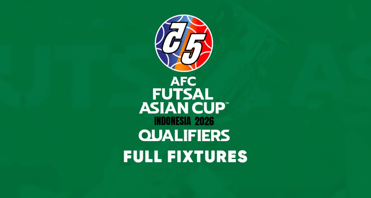 AFC Futsal Asian Cup 2026 Qualifiers – Full Fixtures - ASEAN Football News Coverage
